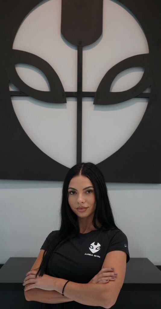Andreea Tinca, antrenor personal la Area Gym – Unirea – Brașov